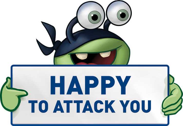 Image: IT Security - Happy to attack you  