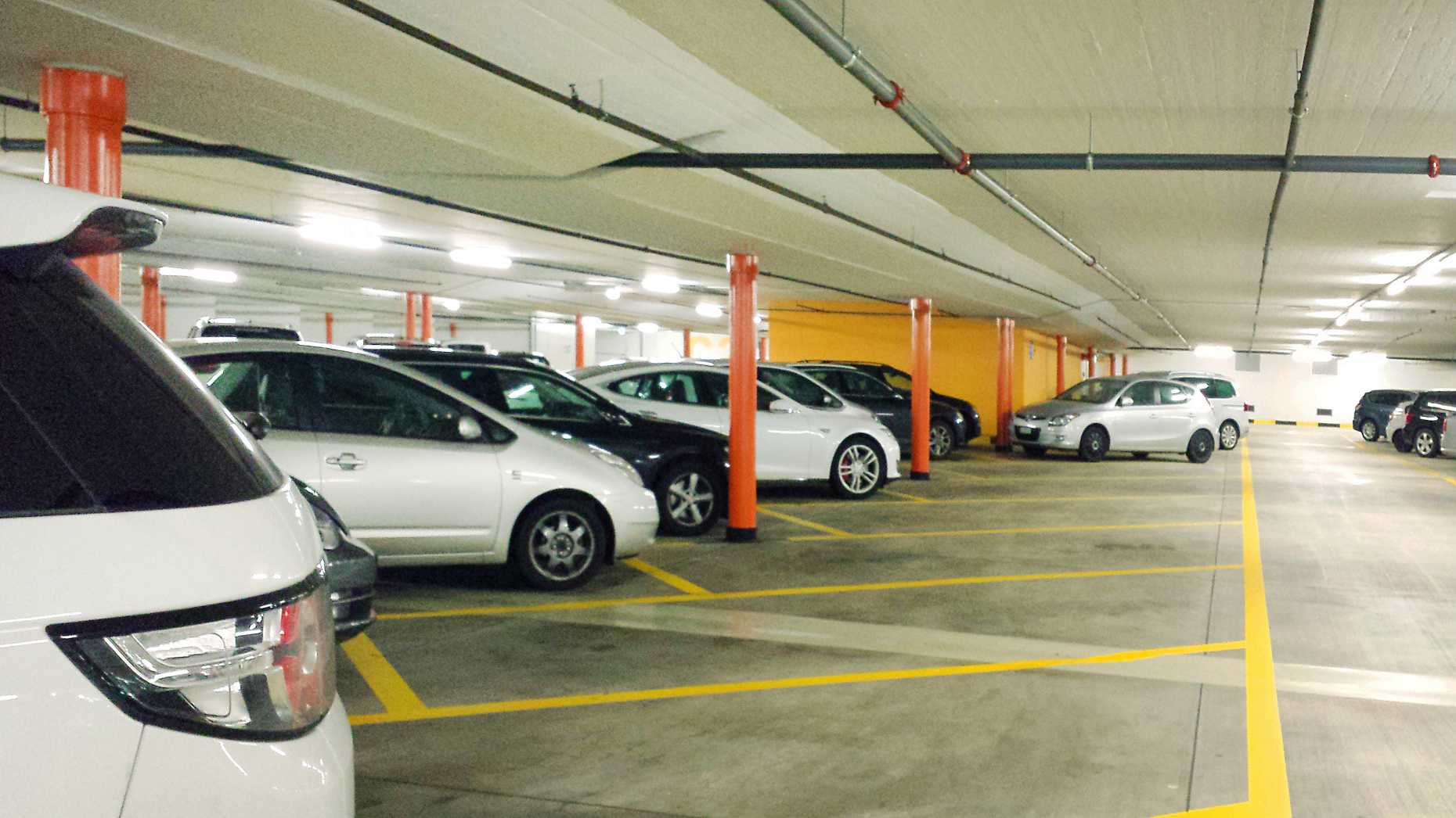 ETH Zurich Hönggerberg – Parking garage with the right tone (Photo: ETH Zurich/D-PHYS Regina Moser)