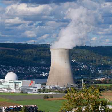 A Swiss nuclear facility