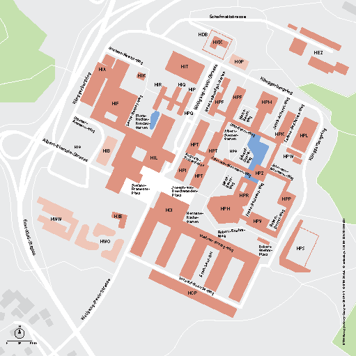 eth zurich campus map